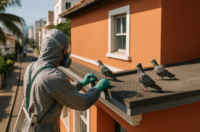 Dedetização para Pombos